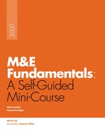 M&E Fundamentals: A Self-Guided Minicourse [Kindle edition]