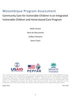 Mozambique Program Assessment: Community Care for Vulnerable Children in an Integrated Vulnerable Children and Home-Based Care Program 