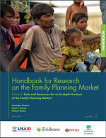 Handbook for Research on the Family Planning Market Volume 2: Tool and Resources for an In-depth Analysis of the Family Planning Market