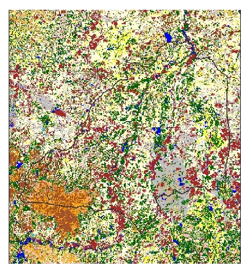 Landsat ETM: February 18, 2002