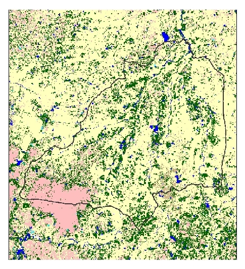 Landsat ETM: February 18, 2002