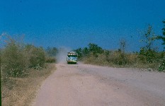 Another dusty Nang Rong road