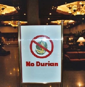 No Durians!