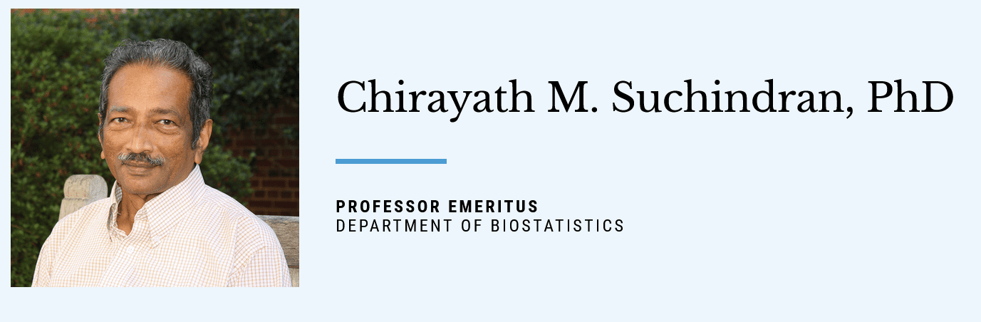 Chirayath M. Suchindran, PhD
