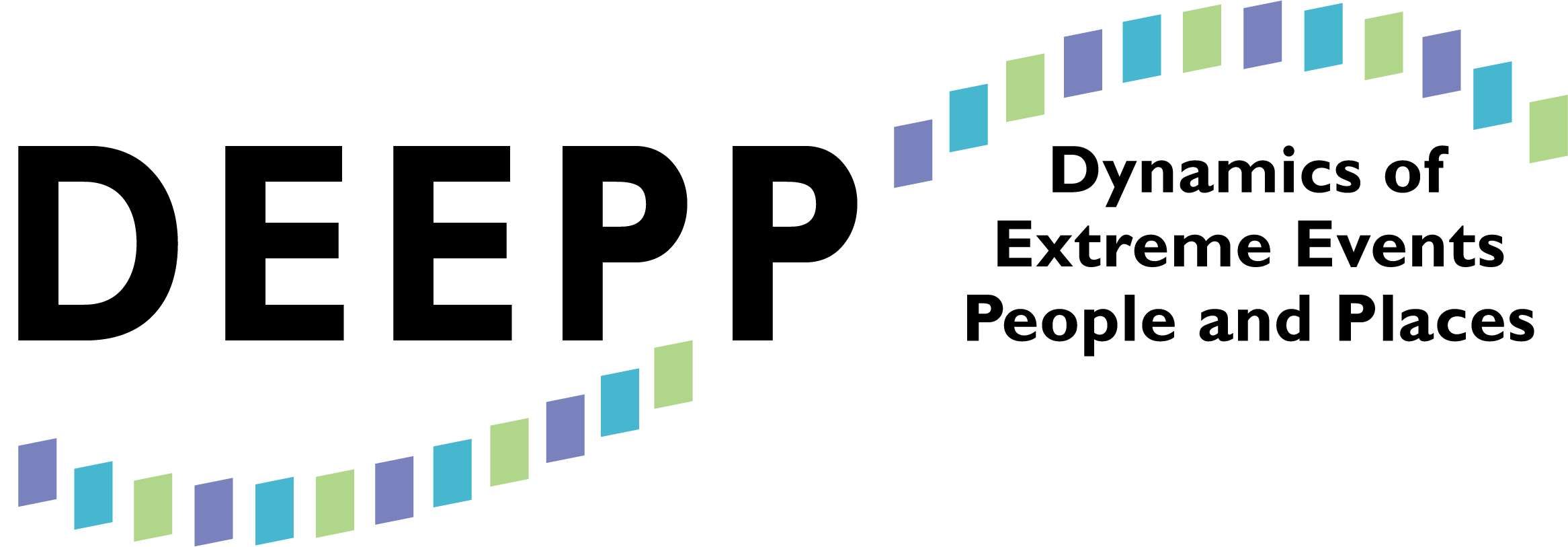 Dynamics of Extreme Events, People, and Places (DEEPP) logo